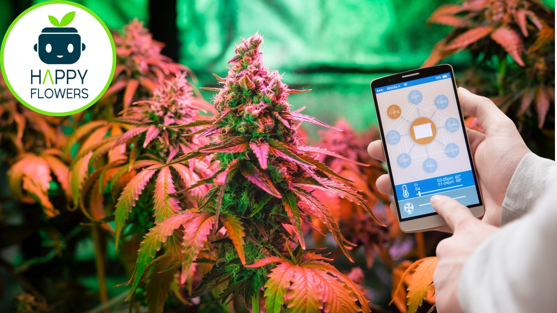 Happy Flowers - Automação de Cultivo Indoor