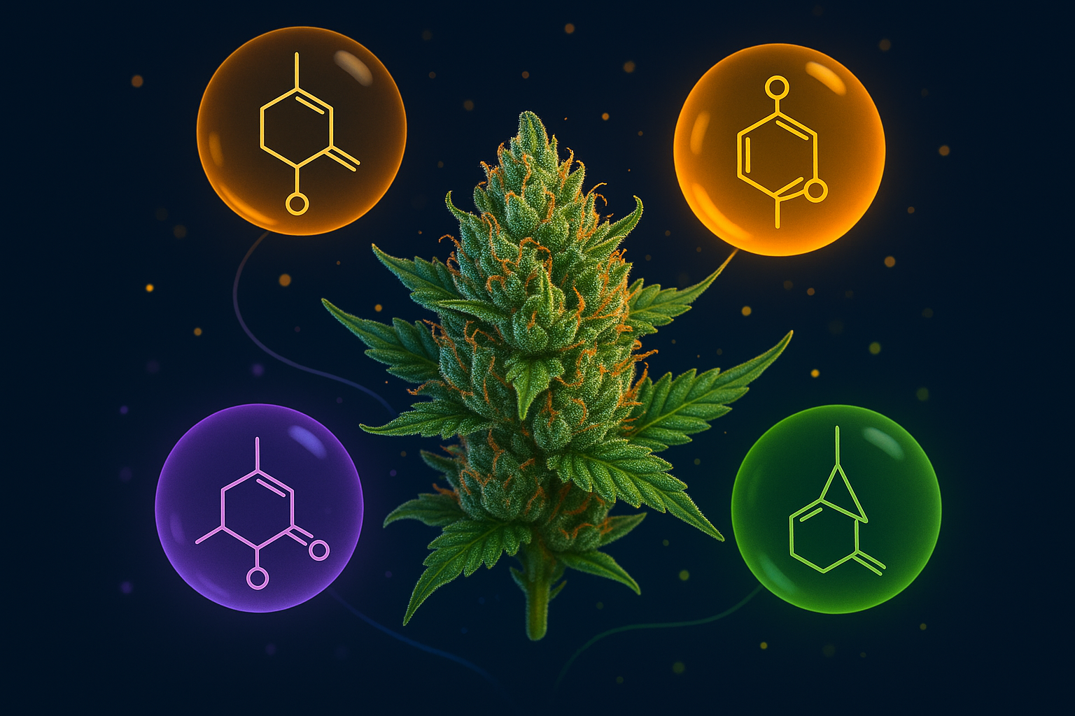 Terpenos da Cannabis: O Guia Definitivo dos Aromas que Definem o Efeito