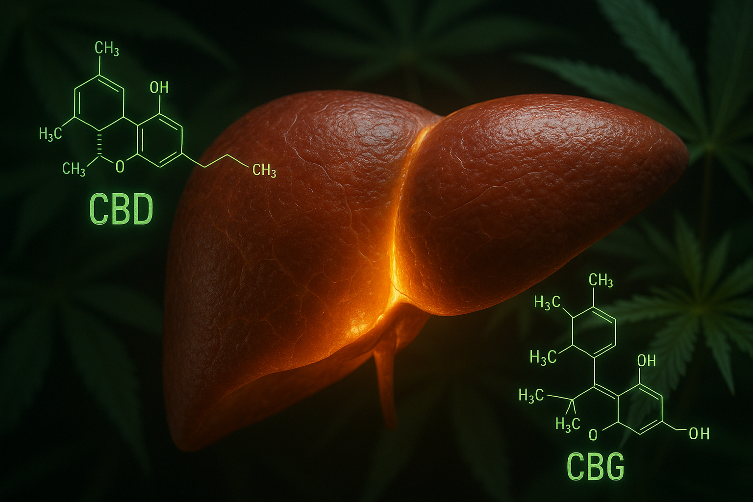 Cannabis e Fígado Gordo: CBD e CBG Podem Reverter Esteatose Hepática?
